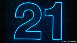 21st Neon Sign