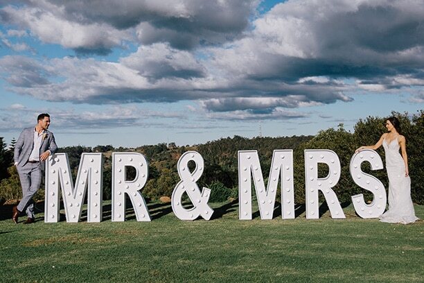 Mr-&-Mrs-Wedding-Light-Up-Letters Mr and Mrs Wedding Light Up Letters