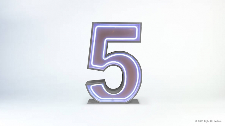 5 - 1.2m Neon