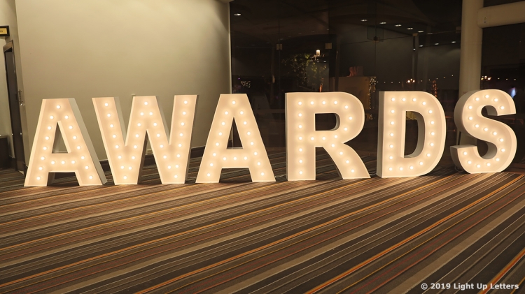 AWARDS Light Up Letters AWARDS Light Up Letters