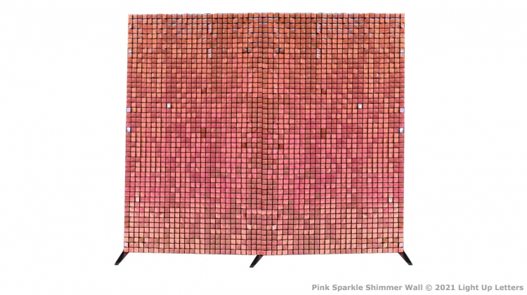 Pink Sparkle Shimmer Backdrop