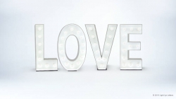 LOVE Light Up Letters LOVE Light Up Letters