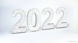 2022 Light Up Numbers 2022 Light Up Numbers