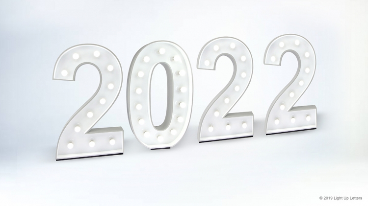 2022 Light Up Numbers 2022 Light Up Numbers