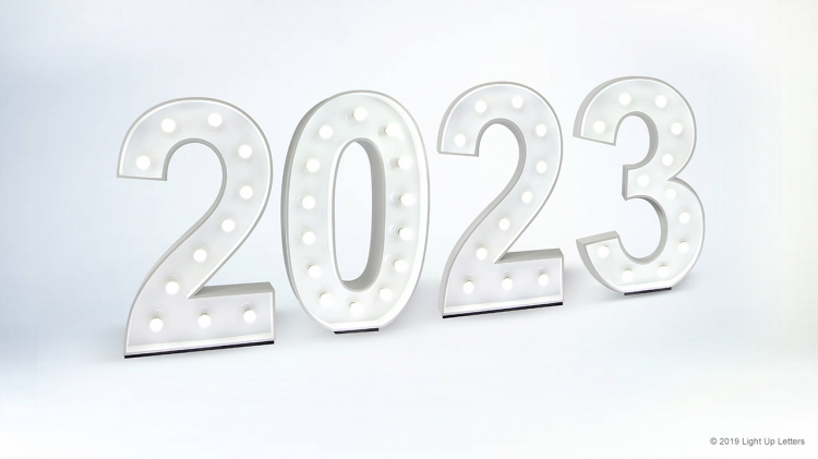 2023 Light Up Numbers 2023 Light Up Numbers