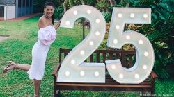 25th Light Up Numbers