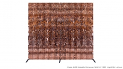 Rose Gold Sparkle Shimmer Backdrop