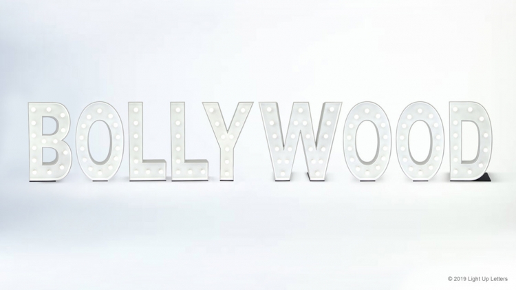 BOLLYWOOD Light Up Letters BOLLYWOOD Light Up Letters