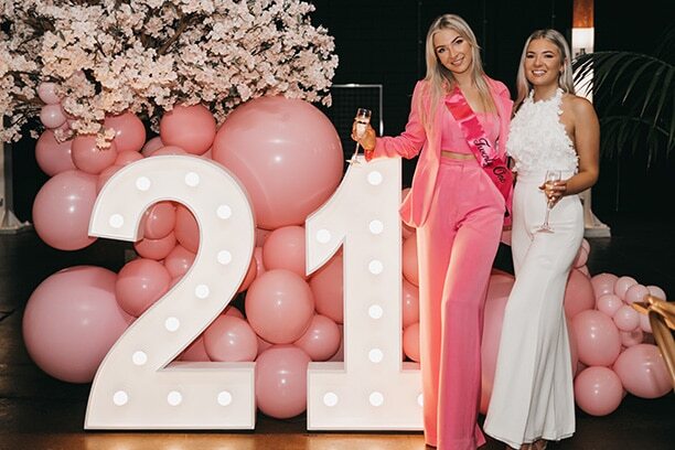 21st Light Up Birthday Numbers